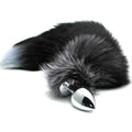 Alive BDSM Line - Anal Plug Black & White Fox Tail
