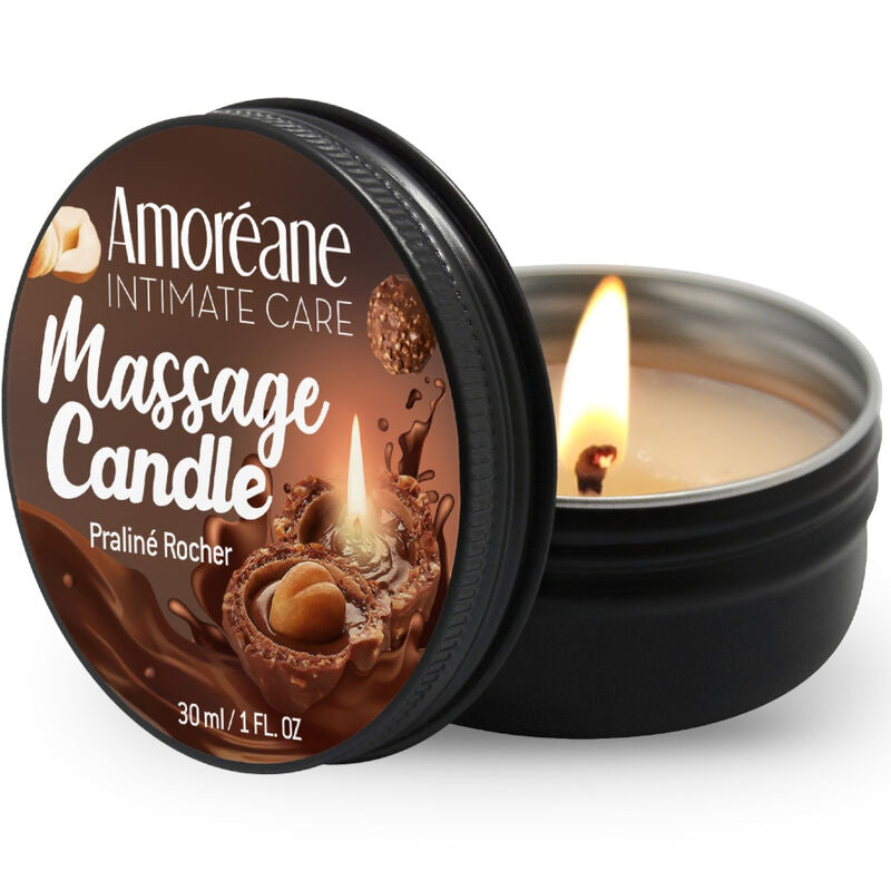 Amoreane Massage Candle - Praliné Rocher
