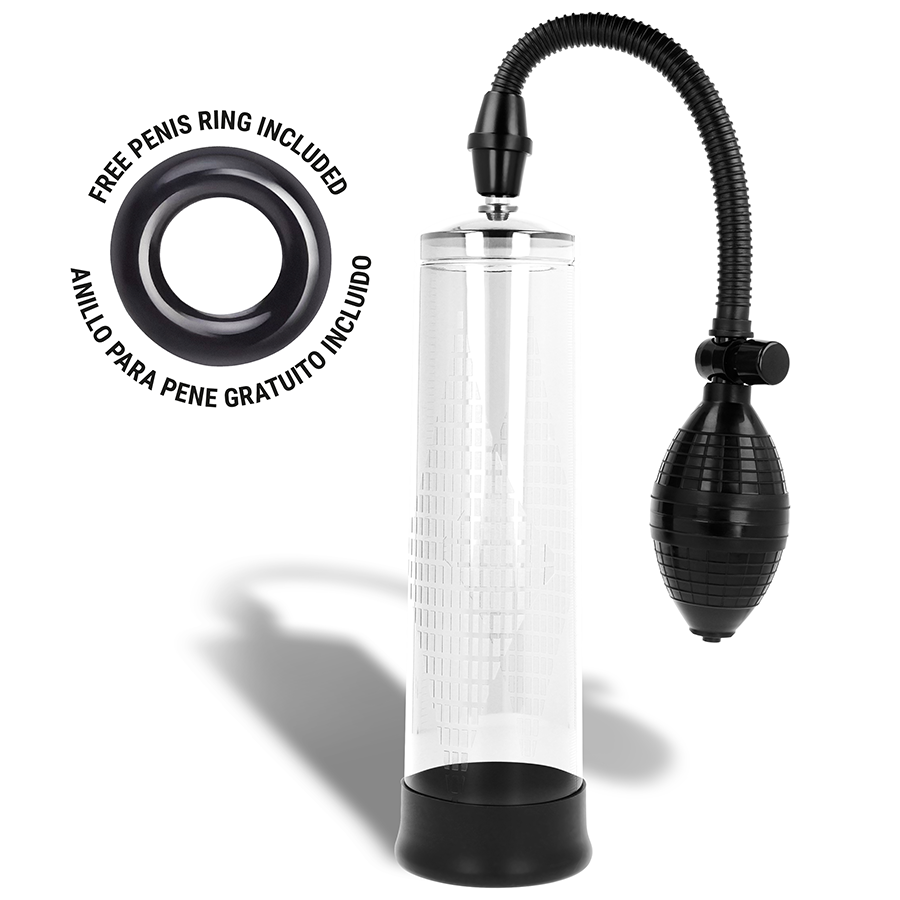 Intense Clear Penis Pump 02 – com Anel Incluído