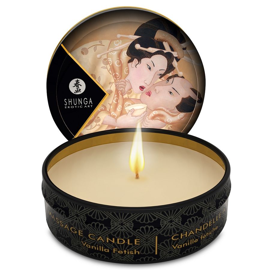 Shunga Massage Candle - Vanilla Fetish
