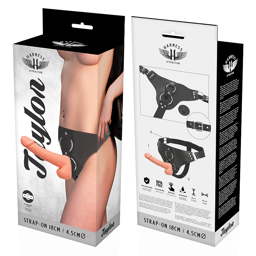 Harness Attraction Jaylon Strap-On 18cm