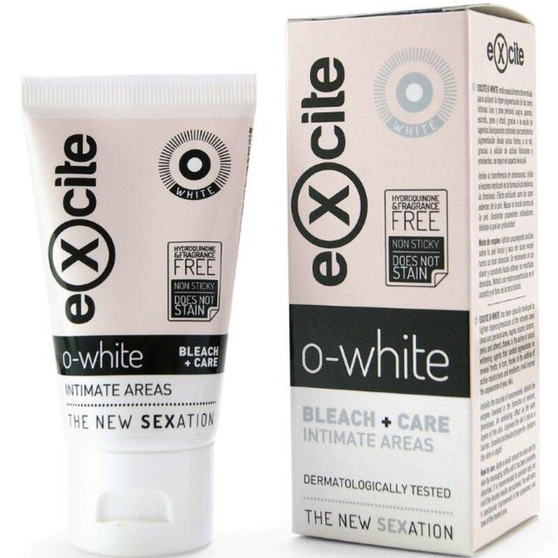 Excite O-White — Bleach + Care Intimate Areas
