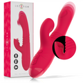 INTENSE - VIBRADOR UP & DOWN RECARREGVEL DUA MULTIFUNO COM LÃNGUA VERMELHA