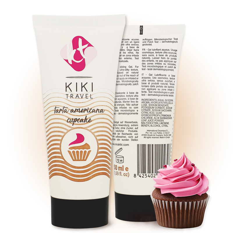 Kiki Travel - Lubrificante Tarta Americana Cupcake