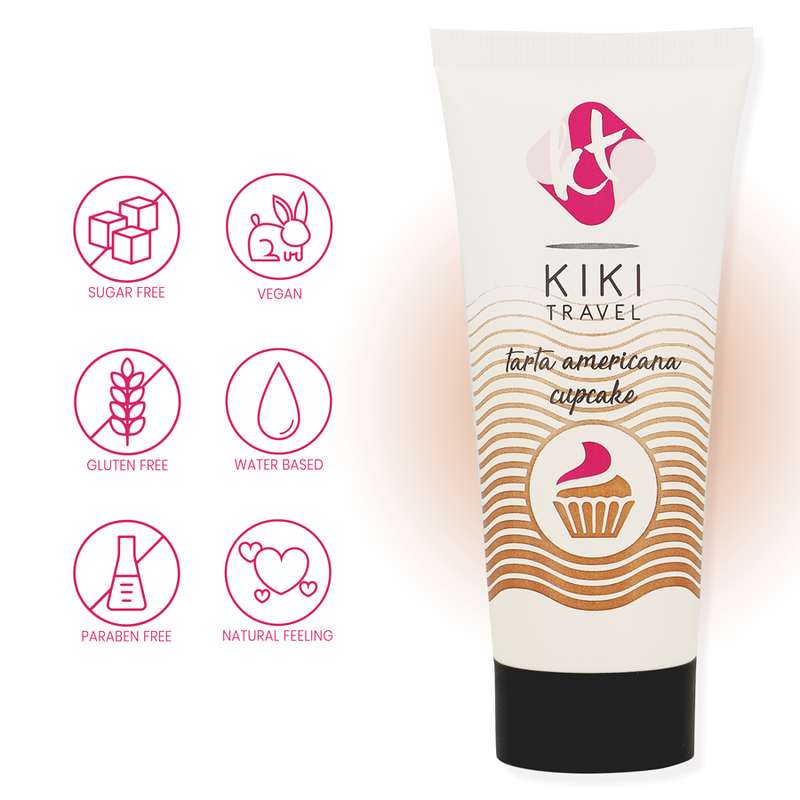Kiki Travel - Lubrificante Tarta Americana Cupcake