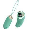 PRETTY LOVE - MINA DE OVOS VIBRANTES DE CONTROLE REMOTO VERDE