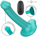 INTENSE - VIBRADOR KATIE COM VENTOSA 10 VIBRAÃÃES CONTROLE REMOTO AZUL