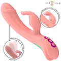 INTENSE - VIBRADOR RACHEL RABBIT 5 VIBRAÃÃES ROSA