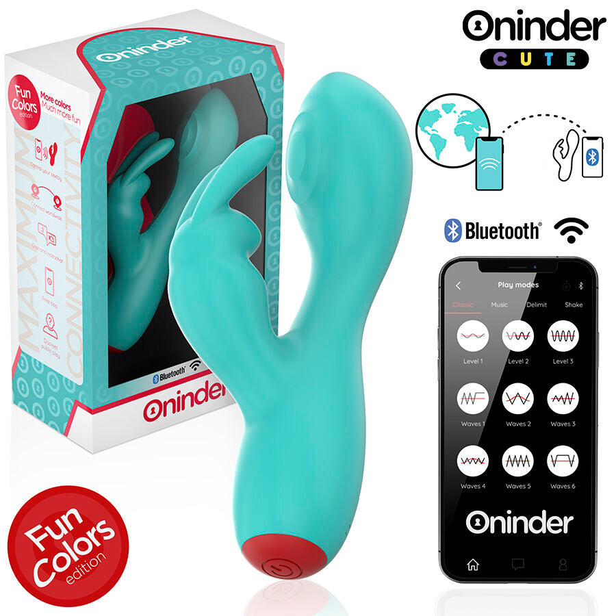 ONINDER CUTE - LOVE BUNNY VIBRADOR CLITÃRISMO PONTO G - APLICATIVO MUNDIAL GRATUITO