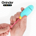 ONINDER CUTE - OVO DE SILICONE VIBRO-GIRATÃRIO LOVE PLEASURE - APLICATIVO MUNDIAL GRATUITO