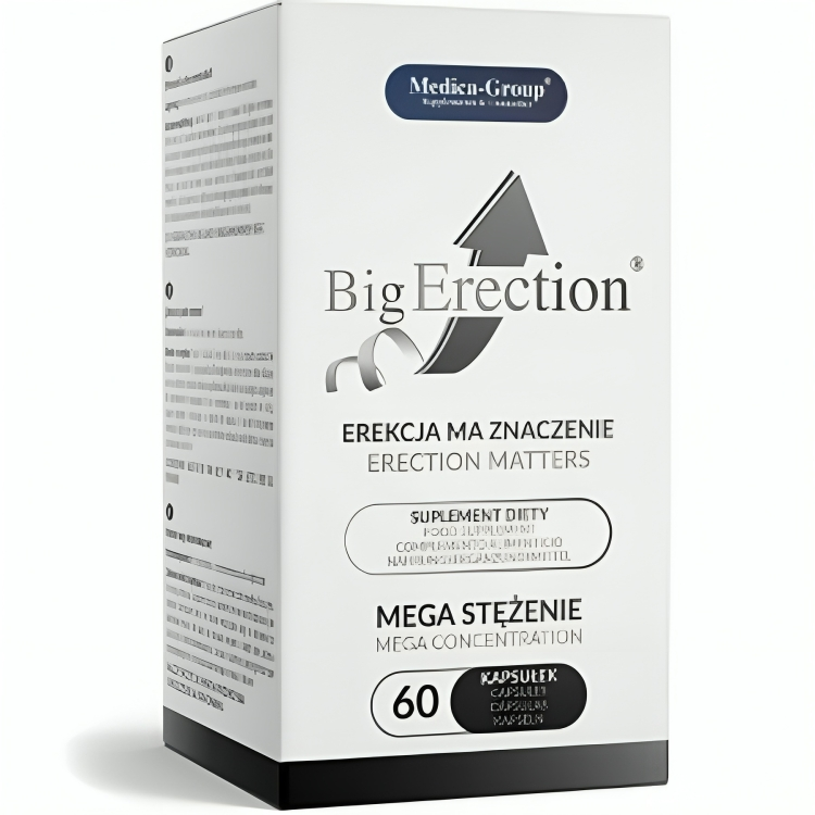Medica-Group Big Erection — 60 Capsulas Mega Concentracao