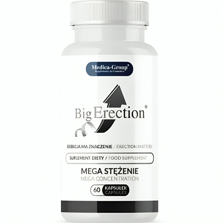 Medica-Group Big Erection — 60 Capsulas Mega Concentracao
