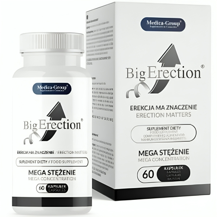 Medica-Group Big Erection — 60 Capsulas Mega Concentracao