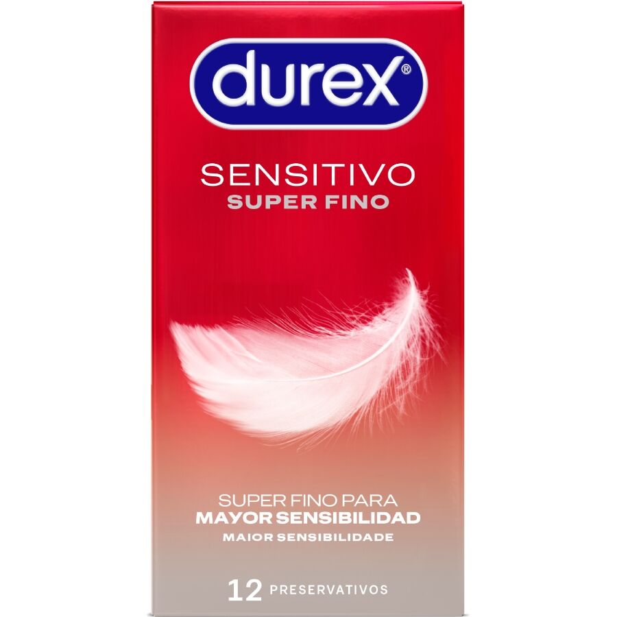 DUREX - SUPER THIN SENSÃVEL 12 UNIDADES