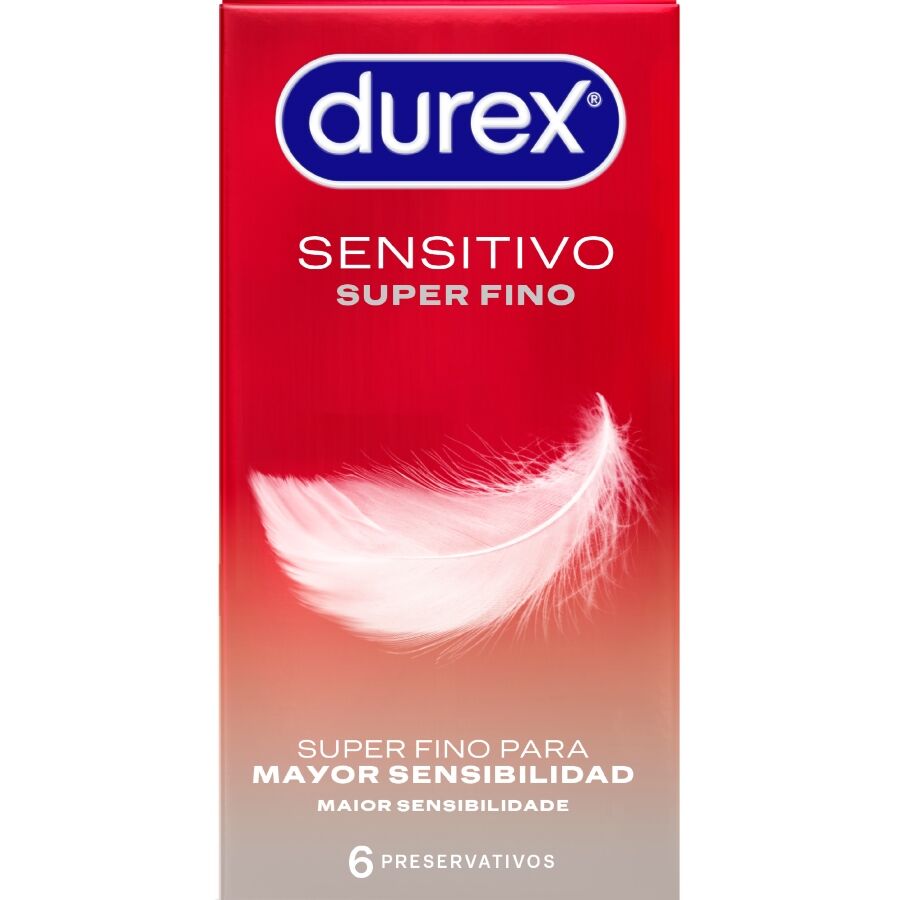 DUREX - SUPER THIN SENSÃVEL 6 UNIDADES