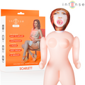 INTENSE DOLLS - BONECA INFLÃVEL SCARLETT COM TRÃS ORIFÃCIOS