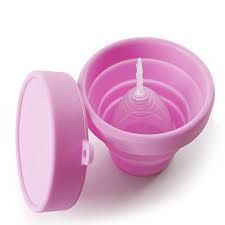Copo Esterilizador para Copa Menstrual em Silicone — Rosa