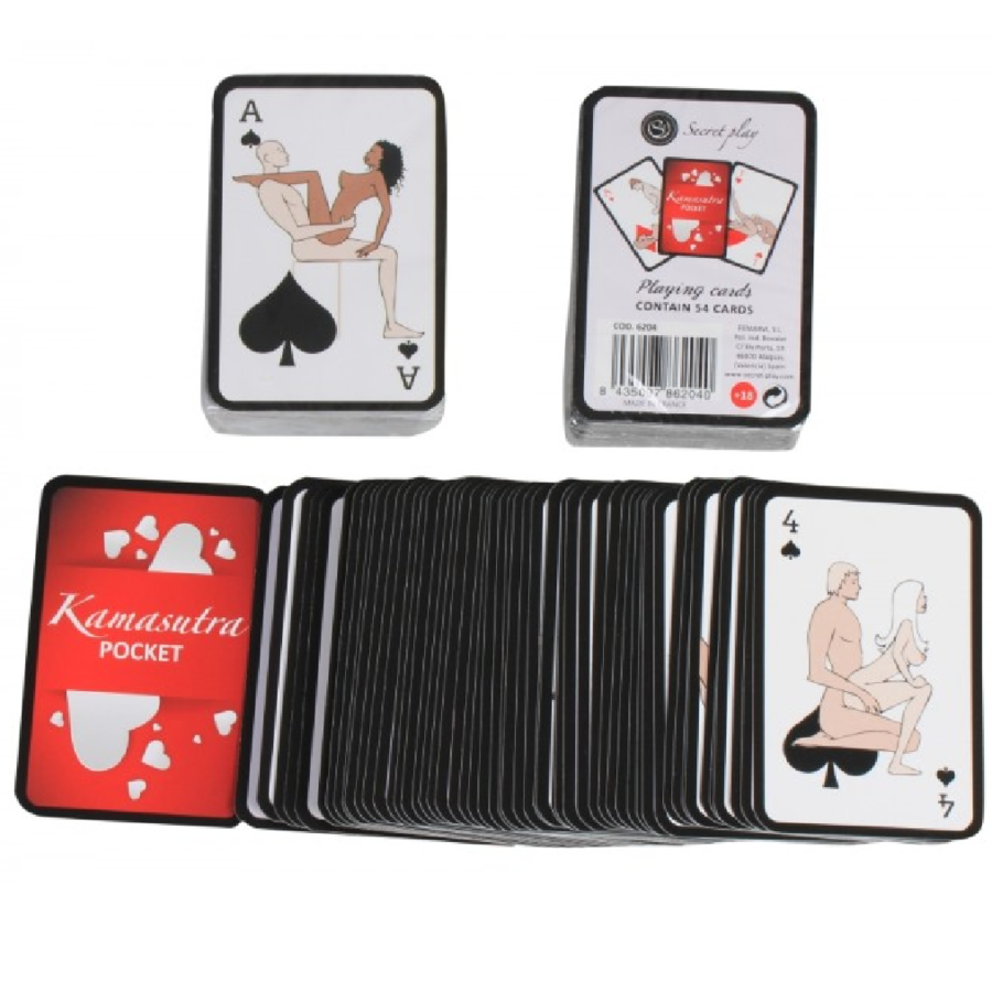 Secret Play Kamasutra Pocket — Baralho Erótico