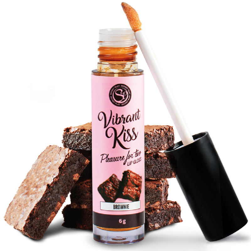 Secret Play Vibrant Kiss — Lip Gloss Brownie 6g